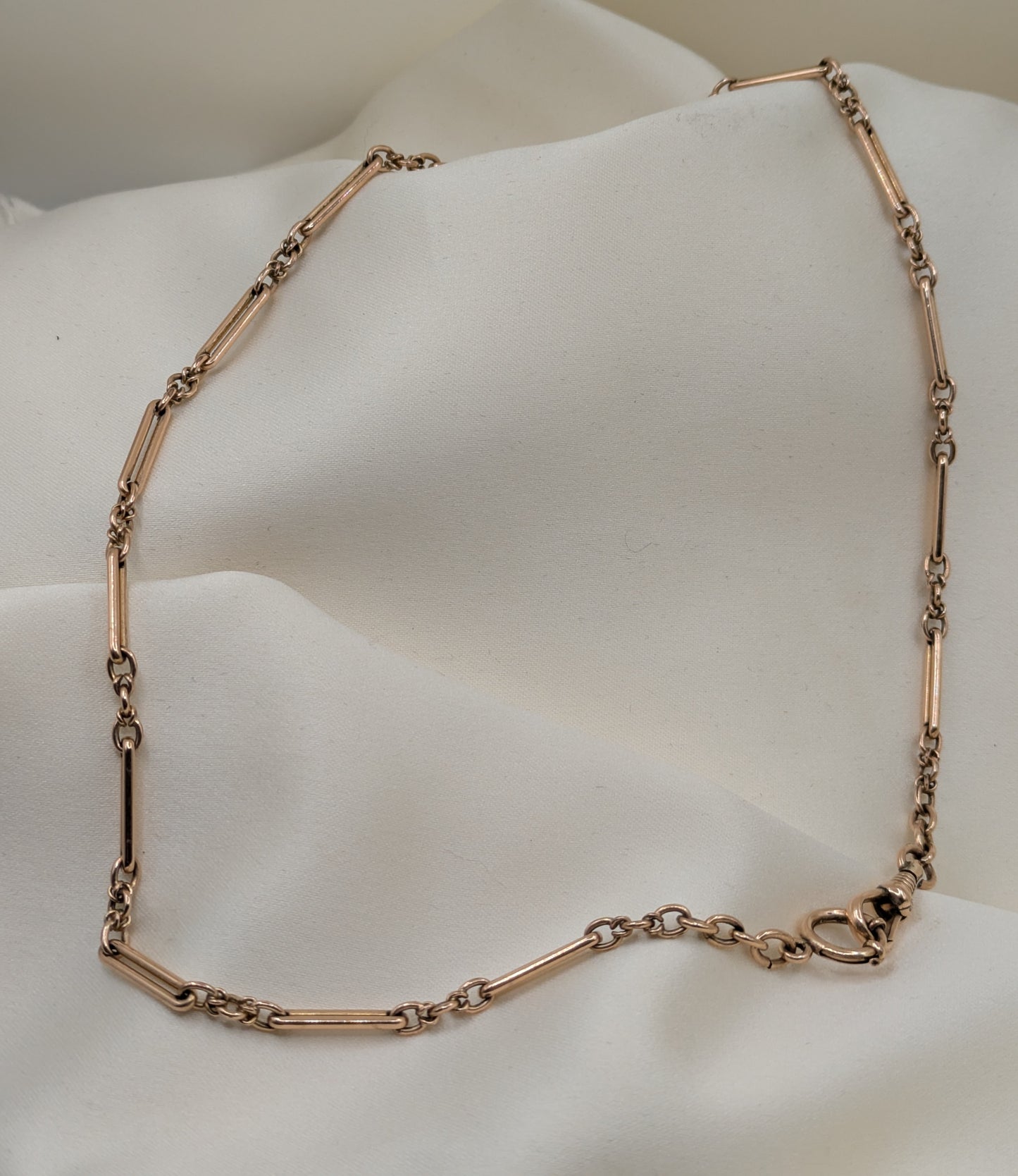 Heavy Thick Gold Filled 18" Watch Chain