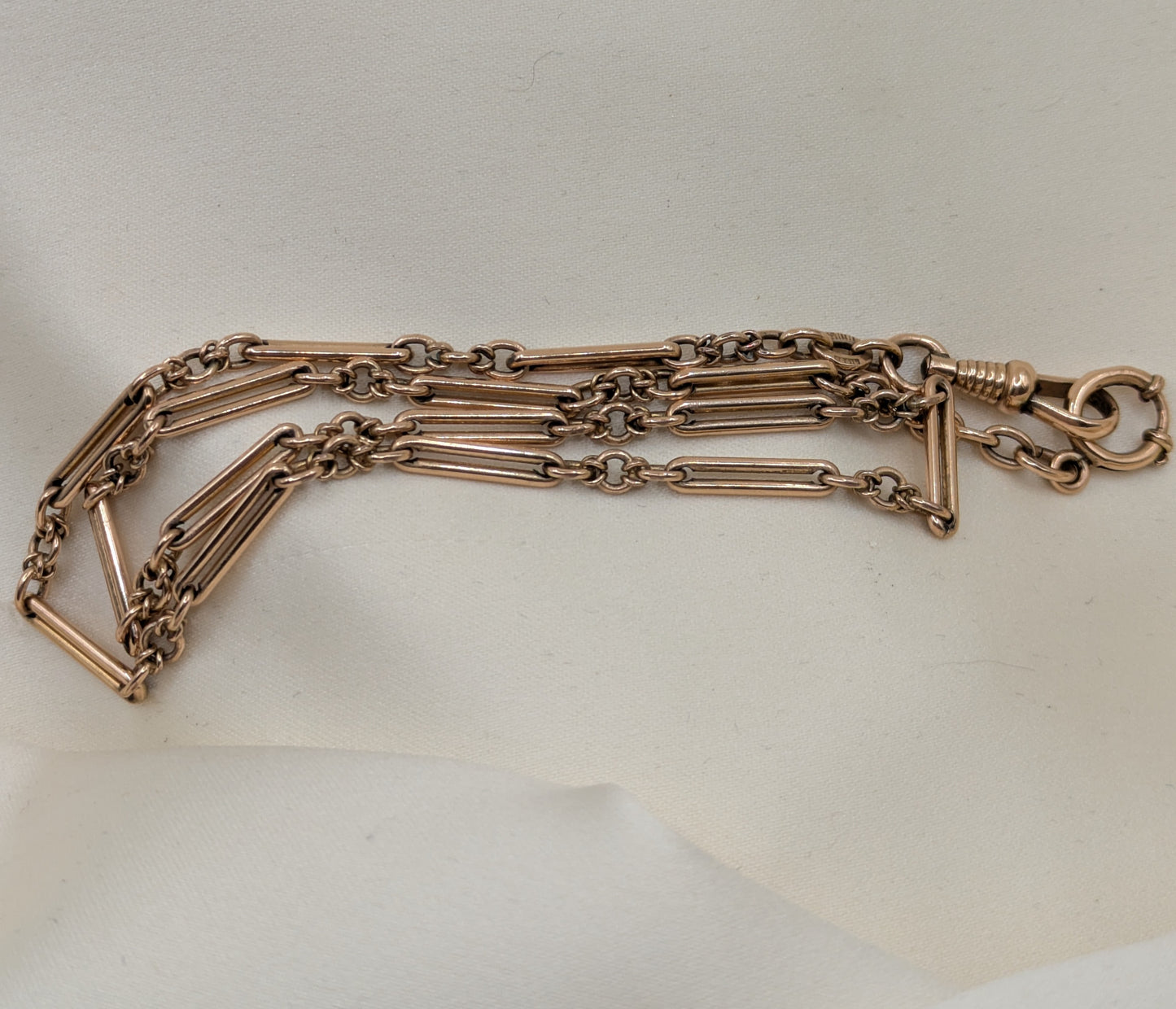 Heavy Thick Gold Filled 18" Watch Chain