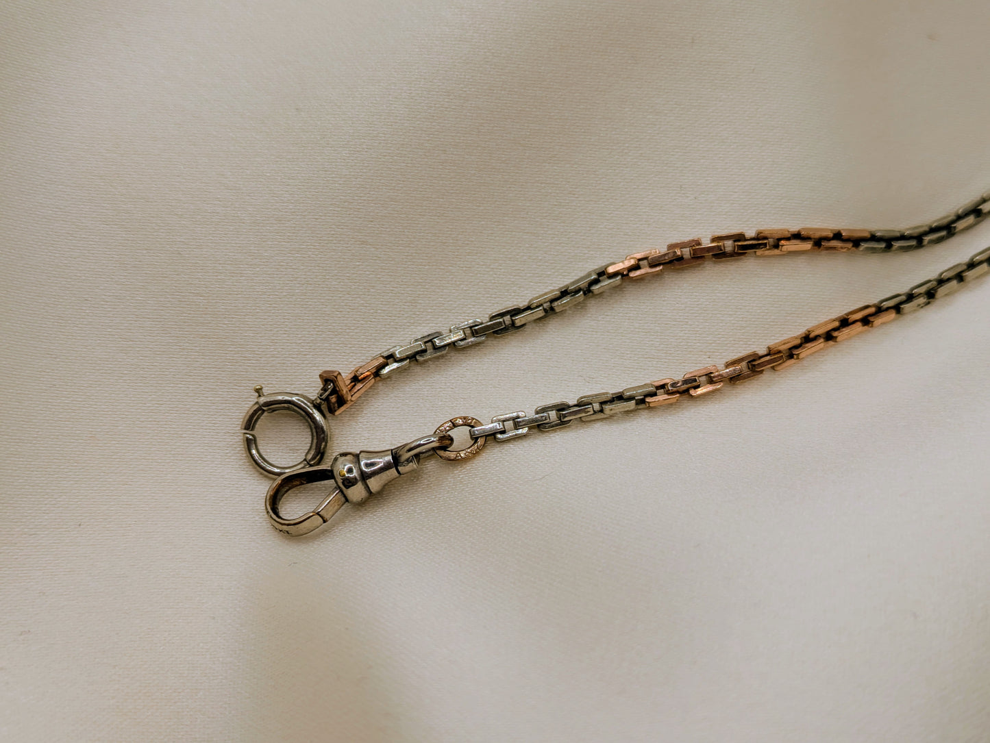 1/10 14k Two Tone Gold Watch Chain