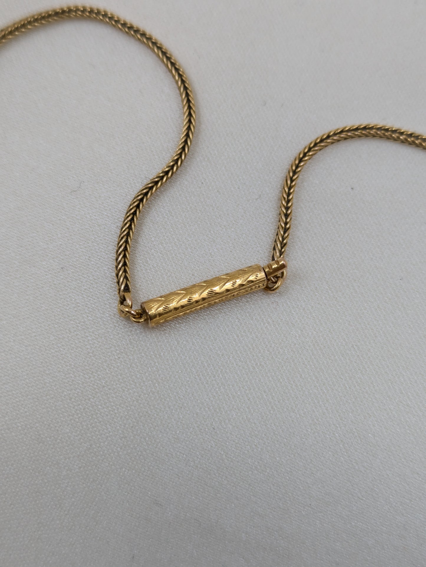Incredible Edwardian 15k split pearl winged heart locket necklace, dynamic!
