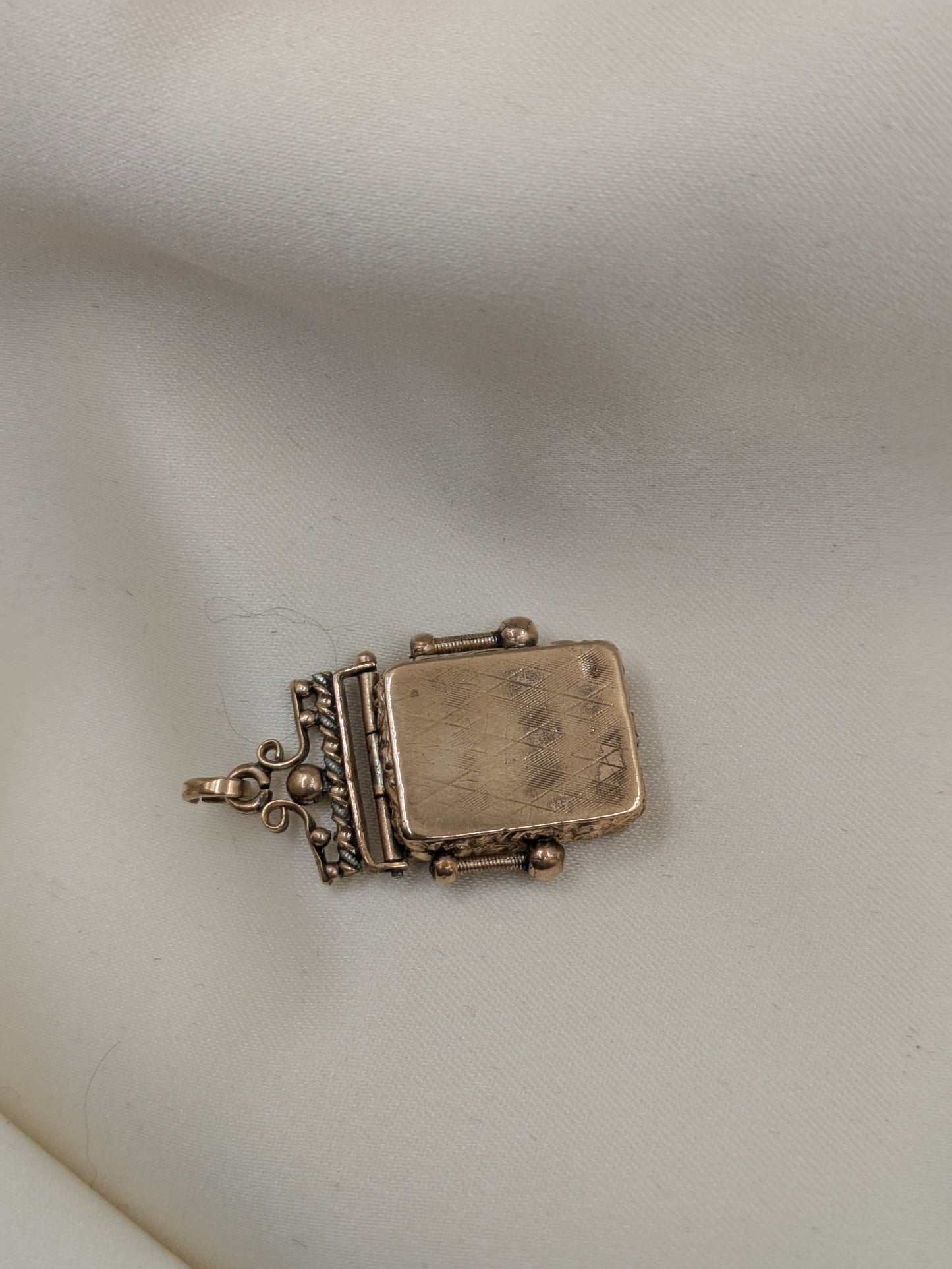 Victorian Gold Filled Horseshoe Locket