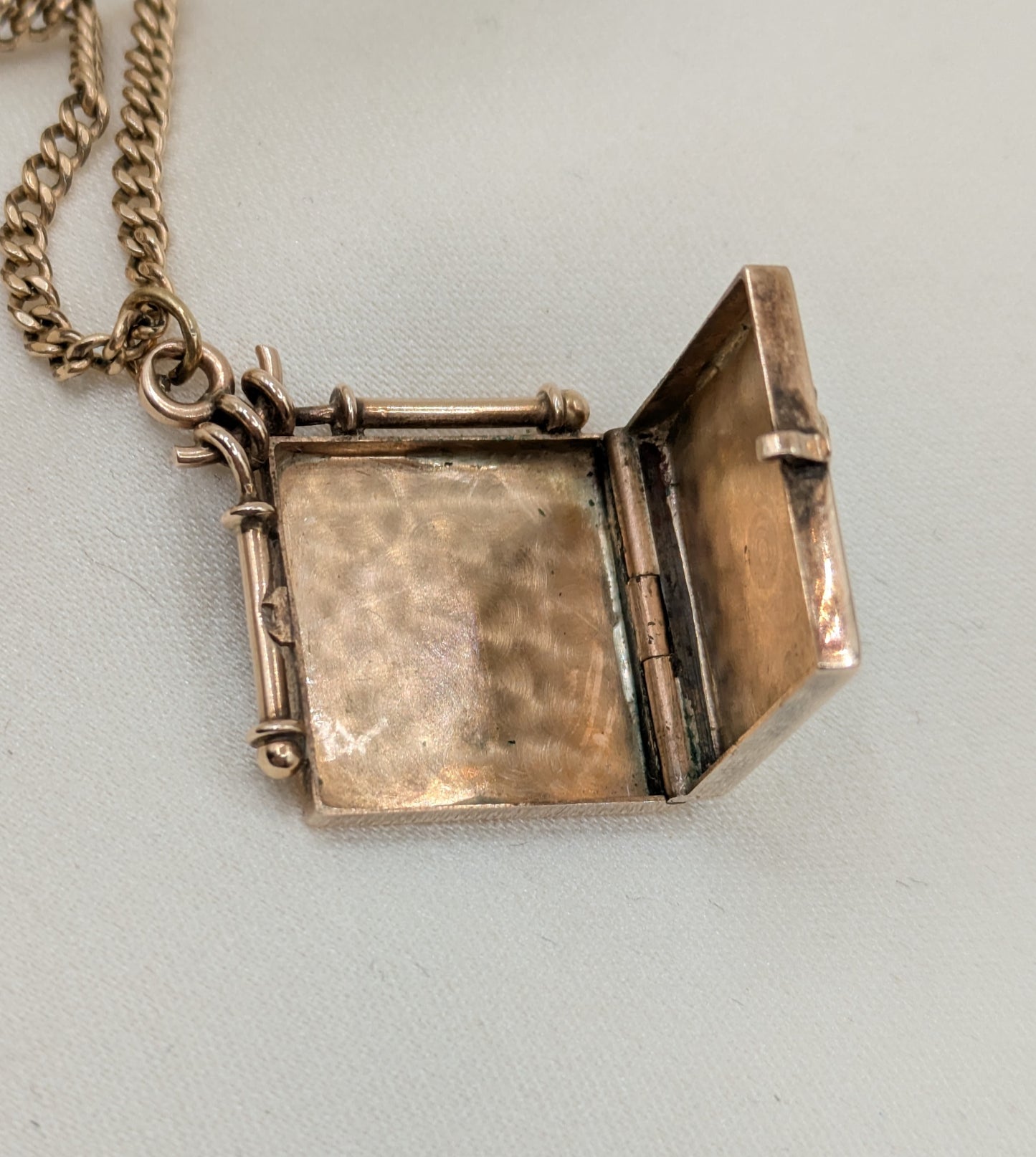 Tri Color Gold Horse Locket circa 1900