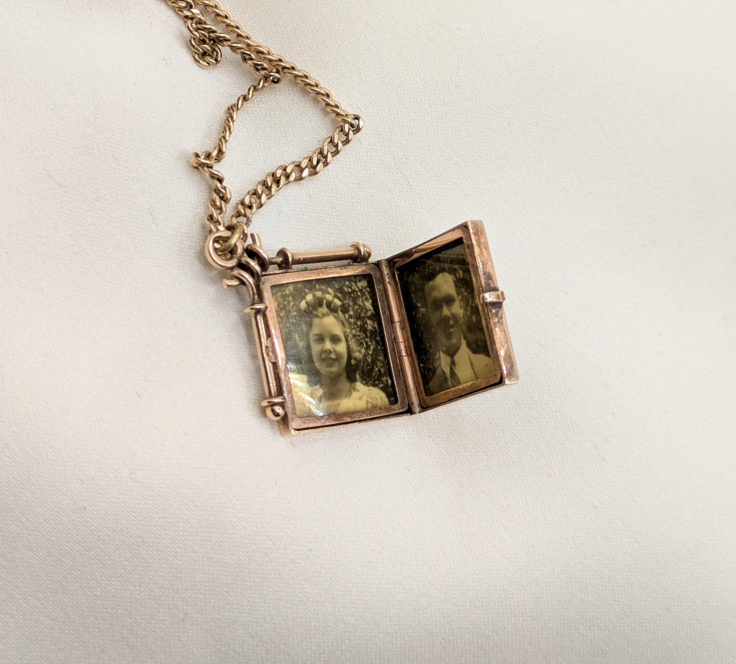 Tri Color Gold Horse Locket circa 1900