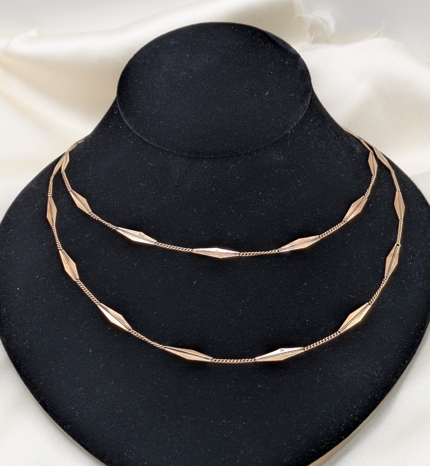 Austria Hungary 14k Gold Long Guard Chain
