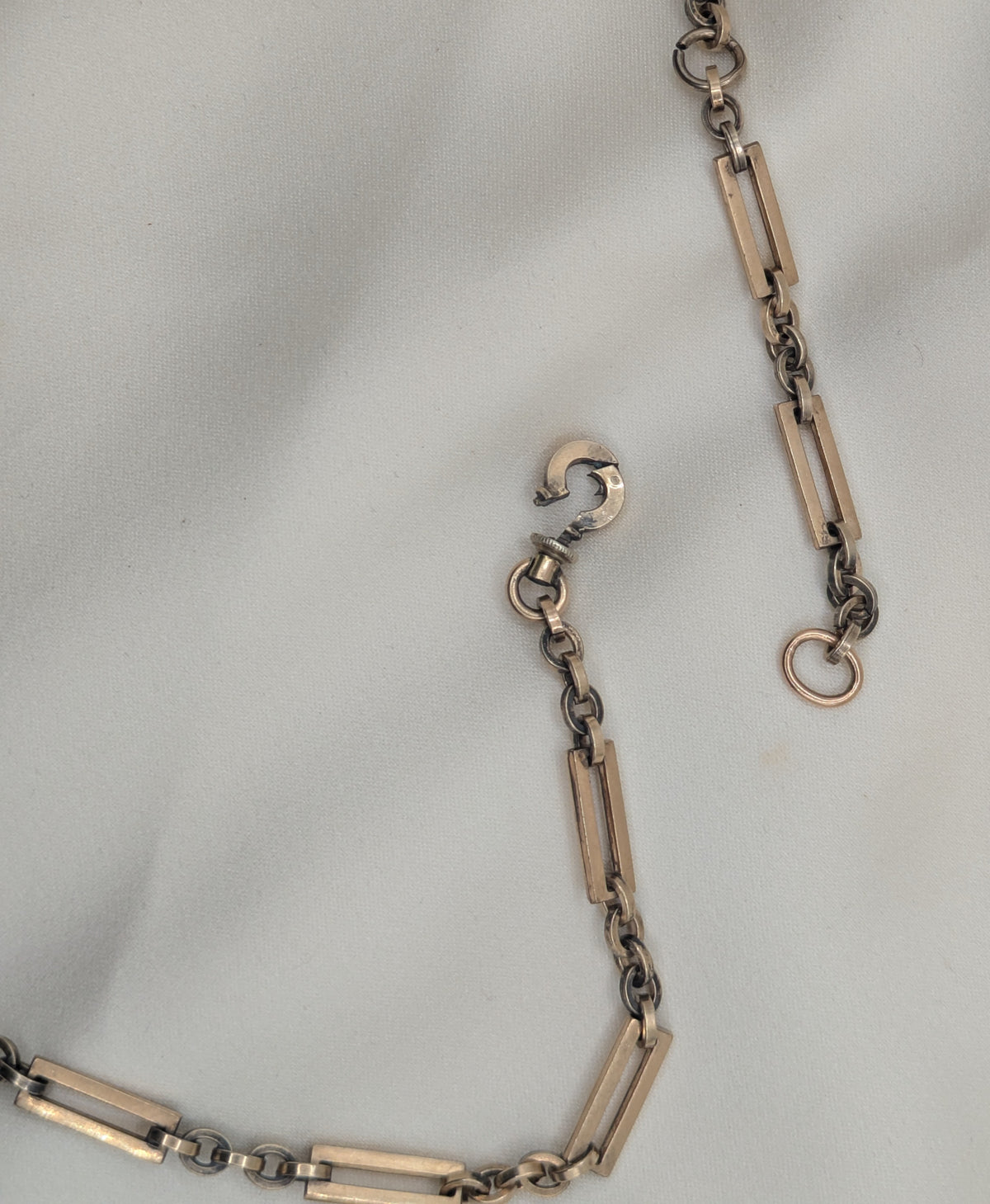 Gold Filled Watch Chain Necklace Large Links