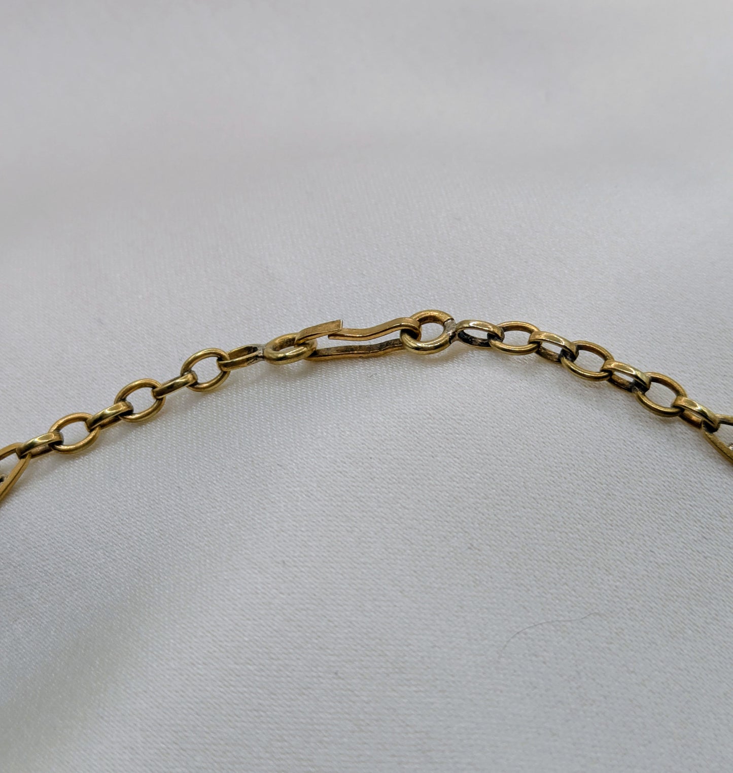 Edwardian Filigree Necklace 16.5"